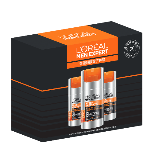 欧莱雅男士劲能爽肤露 50ml*3