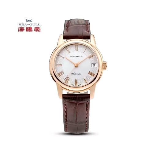 SEA-GULL 海鸥表卓越系列精钢自动表D519405L