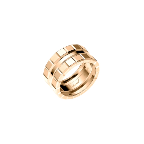 Chopard 萧邦Ice Cube系列玫瑰金戒指827004-5012