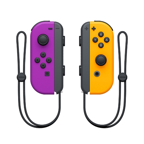 任天堂 Nintendo Switch 国行Joy-Con游戏机专用手柄 左紫右橙手柄