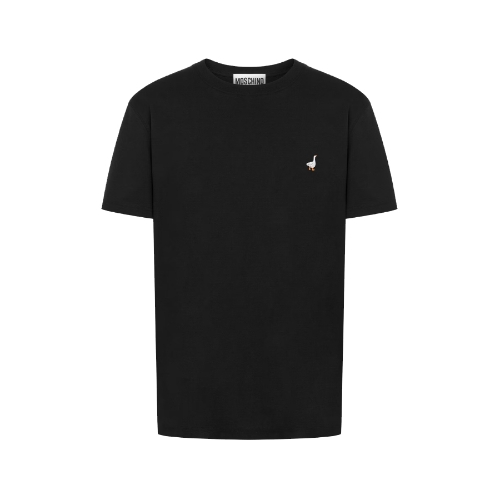 MOSCHINO 莫斯奇诺 Goose EmbroideryT恤 A0714-0241-1555-XS